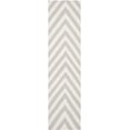 thumbnail image 2 of Safavieh Dhurries Deborah Geometric Runner Rug, Gray/Ivory, 2'6" x 10', 2 of 8