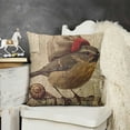 thumbnail image 2 of SHANXI Camper Bird Throw Pillow Covers Vintage Animal Bird Farmhouse Pillow Cover Cushion Cover  Linen  Lovely Bird Pillowcase Outdoor Decor Sofa 22x22in, 2 of 5