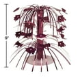 thumbnail image 2 of Party Central Pack of 12 Burgundy Red Purple Mini Cascade Centerpiece Graduation Party Decorations, 2 of 2