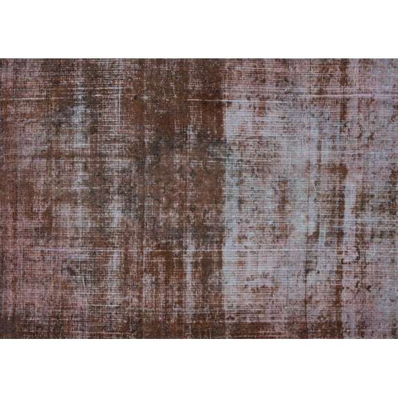 Ahgly Company Indoor Rectangle Abstract Light Blue Modern Area Rugs, 5' x 7'