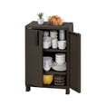 thumbnail image 2 of Armario Gabinete Organizador Rattan Closet Ropa Plástico Mediano Wengue Rimax, 2 of 5