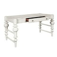 thumbnail image 3 of Farmhouse Wood Writing Desk with Storage Drawer in Gray by Pulaski Furniture, 3 of 7