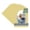 Soft Yellow, variant on Yellow Picture Frame Mat for 5x7 Frames - Oval Opening for 4x6 Photos - 1 Mat