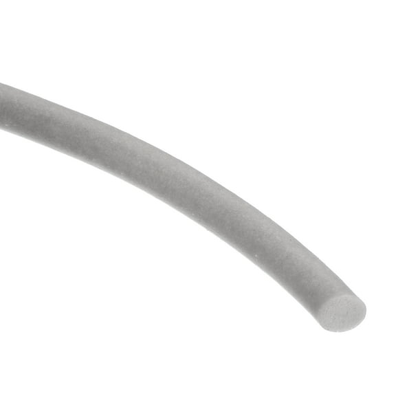 Uxcell Silicone Foam Seal Strip 4mm Dia 4.5m 15ft Sponge Rubber Cord Solid Grey