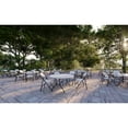 thumbnail image 3 of Correll Adjustable Height Commercial Blow-Molded Plastic Folding Table 24x48", 3 of 23