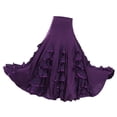 thumbnail image 2 of de Baile Flamenco cinturo Volante para Salda Tango Accesorios para Bailarinas Profesionales Púrpura, 2 of 8