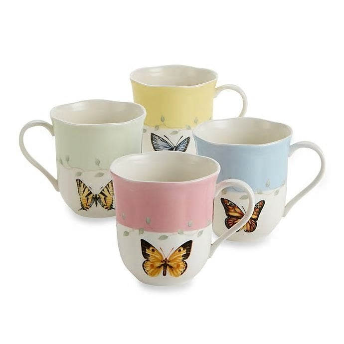 Lenox Butterfly Meadow Mug (Set of 4)