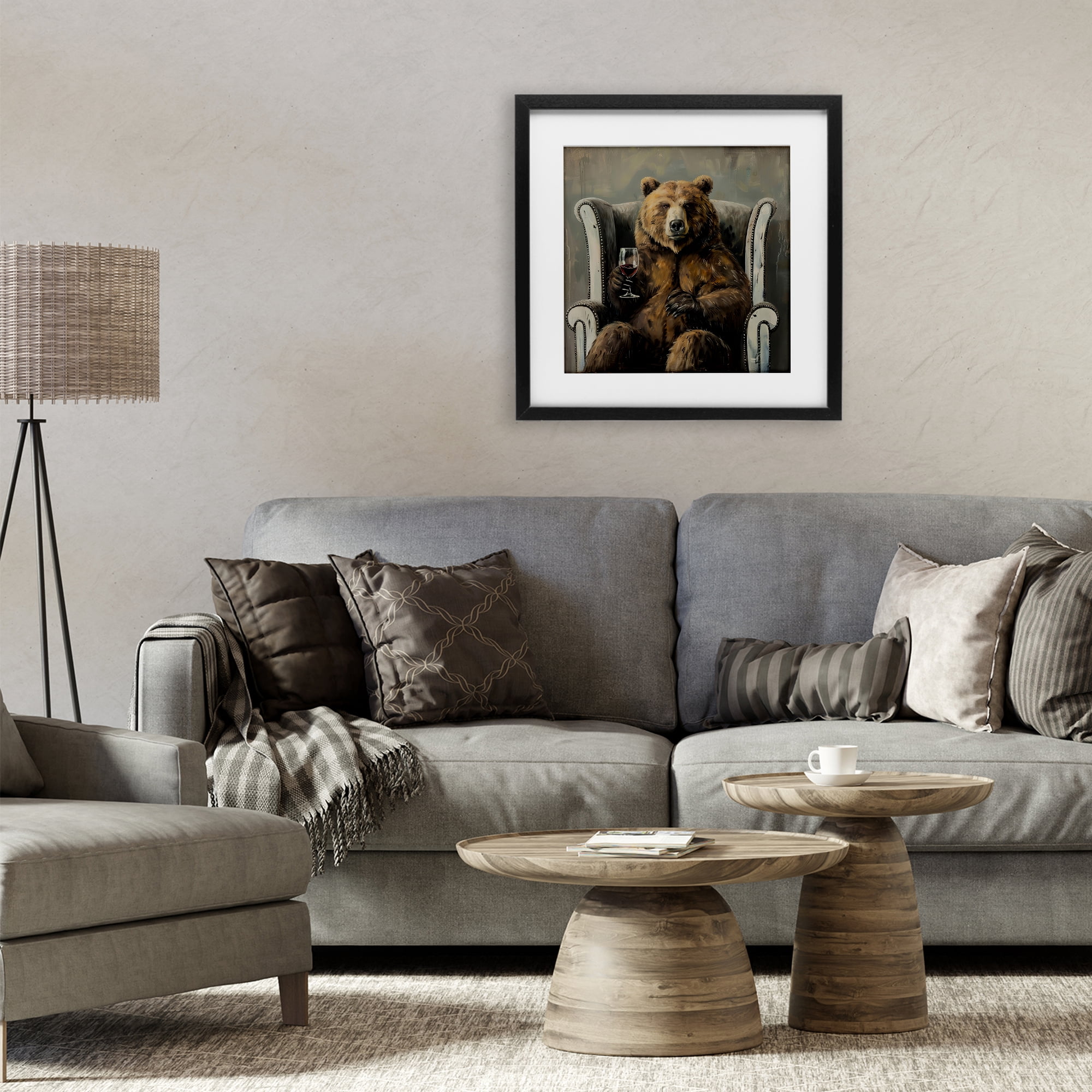 Stupell Industries It Was A Rough Day Black Framed Print Under Glass, design by Tina LeCour
