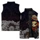thumbnail image 3 of Chaquetas de invierno para hombre Abrigos de protección contra el frío y el calor para hombre Chaleco moderno y versátil con estampado de espantapájaros Chalecos para hombre, 3 of 5