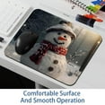 thumbnail image 6 of Snowman Square Gaming Mouse Pad Desk Mat, 8.3x9.8 Inch, Non-Slip Rubber Bottom, Printed, Suitable for Office and Gaming, 6 of 6