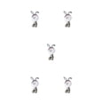 thumbnail image 2 of Advancent Soporte para cepillos de de animales de dibujos animados, fijador Vertical, soportes de almacenamiento de succión Type2 NO2, 2 of 6