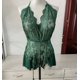 thumbnail image 1 of Lencería sexy de talla grande para mujeres europeas y americanas, mono de tentación sexy de encaje transparente, pasión, entrepierna abierta, mujeres libres, 1 of 4