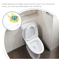 thumbnail image 3 of FONDOTIN Universal Flapper for Toilet Tank Yellow Plastic Flush Flapper 1Pack, 3 of 8