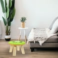thumbnail image 2 of SHOWERORO 1Pcs Decorative Stool Multi Color Wooden for Home and Outdoor Use, 2 of 4