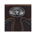 thumbnail image 5 of CTM  Leather Longhorn Concho Bifold Wallet (Men), 5 of 6