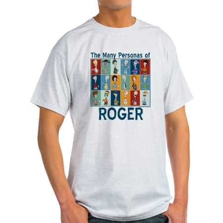 CafePress - American Dad Roger Personas - Light T-Shirt - (American Dad Roger Best Moments)