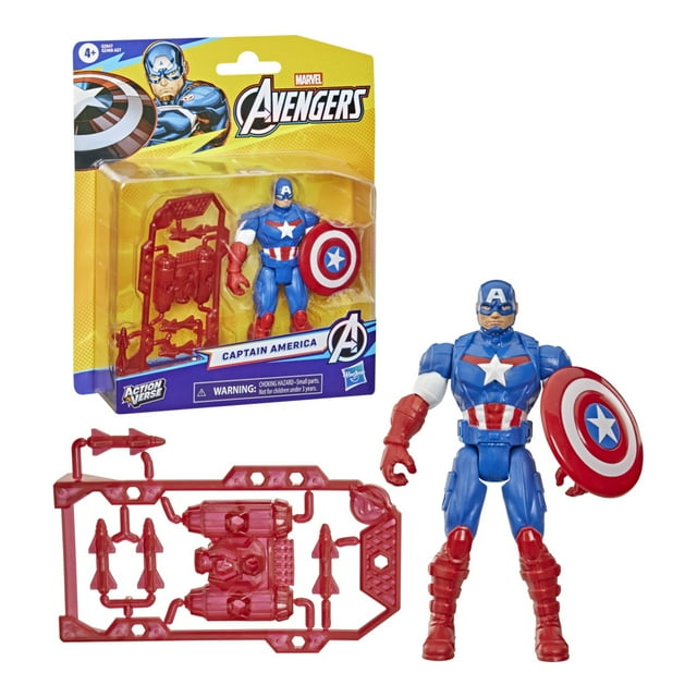 Figura de Acción Hasbro Marvel Captain America Rogers