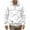 White, variant on Chiccall Men's Corduroy Hoodies Quarter Zip Pullover Sweatshirts Vintage Cargo Drawstring Hooded Sweatshirts with Pockets