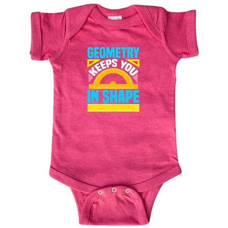 

Inktastic Geometry Math Geek Funny School Gift Baby Boy or Baby Girl Bodysuit
