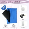 thumbnail image 6 of Uxcell Universal Running Armband Sleeve, Cell Phone Arm Bands Sleeve with Zipper Pocket Blue S, 6 of 8