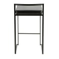 thumbnail image 4 of LumiSource Fuji Stacker 26" Fixed-Height Counter Stool - Set of 3, 4 of 7