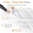 thumbnail image 5 of Embrace Jacquard Top Sheet White 94 x 92 Queen - Triple Bed Sheeting - Not a Flat Sheet (1), 5 of 7