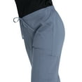Scrubstar Women's Core Essentials Stretch Drawstring Four Pocket Scrub