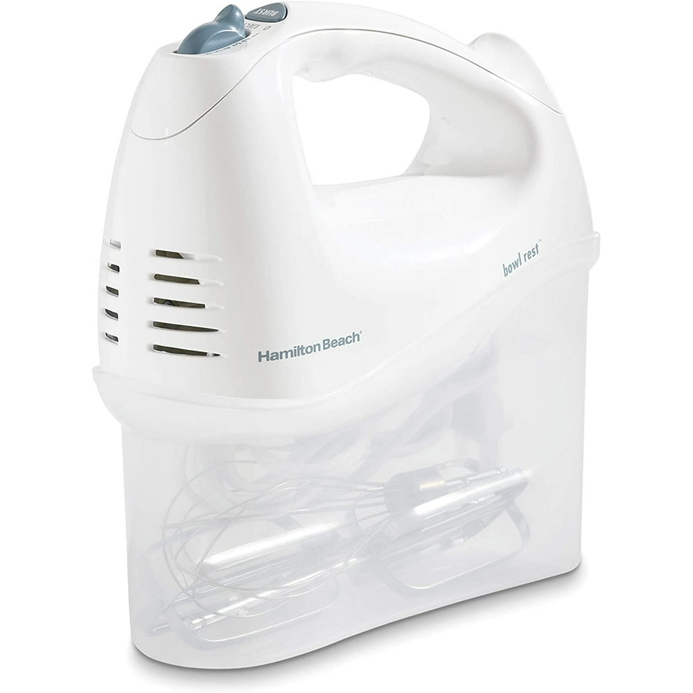 Hamilton Beach 6Speed Electric Hand Mixer, Beaters and Whisk, with