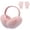 Gentle Pink, variant on Women Winter Foldable Earmuffs and Gloves Set, Warm Plush Ear Muffs Ear Warmers Outdoor Ear Covers