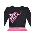 thumbnail image 4 of Robe Fille Noire Cœur Rose Sequins Tulle Saint-Valentin 6 Ans, 4 of 7
