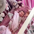 thumbnail image 3 of 19Inch Lifelike Reborn Toddler Bebe Doll Loulou Reborn Baby Soft Body Doll Toy Christmas Surprice Gifts Dolls Toy, 3 of 4