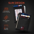 thumbnail image 3 of Cartera Slim Minimalista RUNBOX de Cuero con Bloqueo RFID, 3 of 6