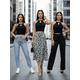thumbnail image 5 of Blusas Mujer Casual Unitalla Camiseta Dama Blusa Crop Top Strec, 5 of 8