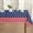 Red/Blue, variant on 4th of July Tablecloth 60x84 Inch, Patriotic American Flag Independence Day Memorial Day Table Cover for Party Picnic Dinner Decor