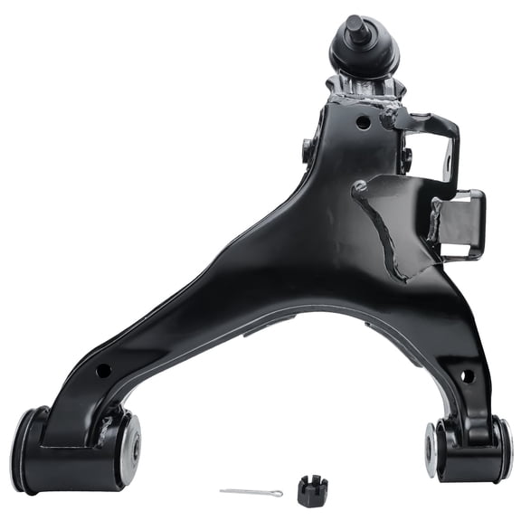 Detroit Axle - Front Right Lower Control Arm for 2008-2022 Toyota Sequoia 2007-2021 Tundra, Lower Control Arm w/Ball Joint Passenger Side