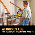 thumbnail image 5 of DEWALT Wet Tile Saw with Stand, 10-Inch, Corded (D24000S) Wet tile saw w/stand, 5 of 12