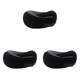 thumbnail image 1 of Almohada para el cuello de avión cómoda almohada de espuma viscoelástica para coche para oficina en avión color negro, 1 of 2