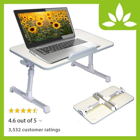 Avantree Adjustable Laptop Bed Table Large Size Portable