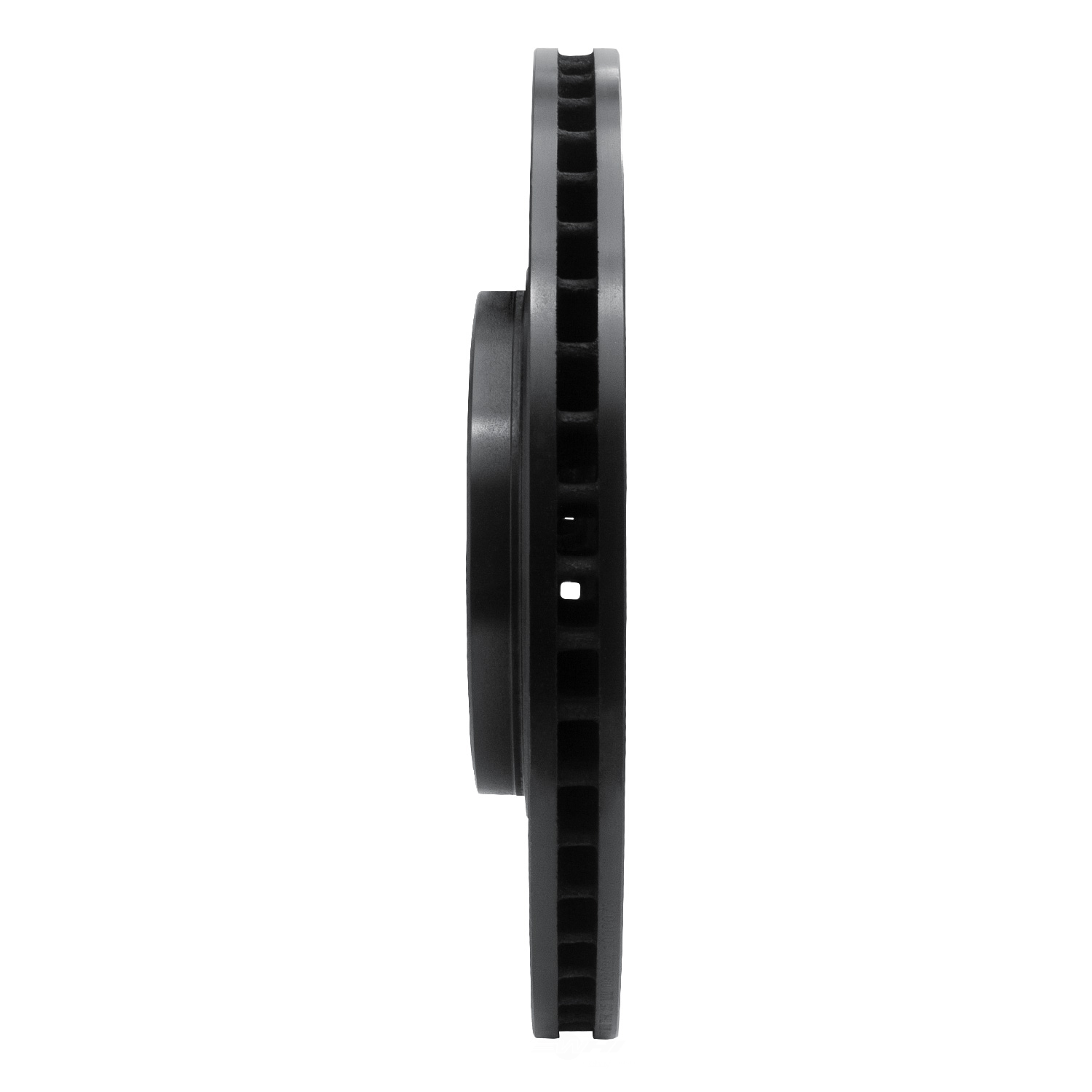 Dynamic Friction Company 633-76158L DFC Brake Rotor - Drilled And Slotted - Black