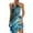 Mint Green, variant on TJAZFJPA Summer Maxi Dress Womens Summer Beach Ink Print Necklace Halter Neck Sleeveless Splice Dress Formal Dress Women Wedding Guest Going Out Dress