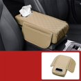thumbnail image 1 of SGACAI Cojín de espuma viscoelástica para reposabrazos de coche, almohadilla elevadora para reposabrazos, caja de pañuelos ◆λ, 1 of 7