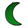 thumbnail image 3 of Moon Acrylic Light Catcher Adornos Colgante Colgante Decoración de jardín (TYU017D) JShteea Libre de BPA, 3 of 7