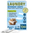 thumbnail image 1 of Láminas de detergente para ropa Planet True sin fragancia 50 unidades, 1 of 9