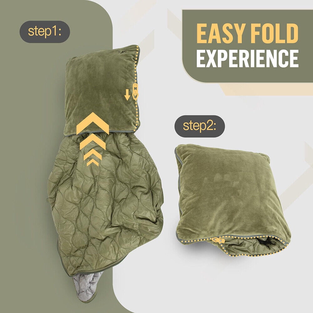 Multifunctional Sleeping Bag Wearable Quilt 3 Seasons Suitable for 1 Person