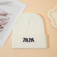 thumbnail image 1 of SNNROO Single/Two/Three-piece Set Papa+mama Autumn and Winter Knitted Hats, 1 of 7