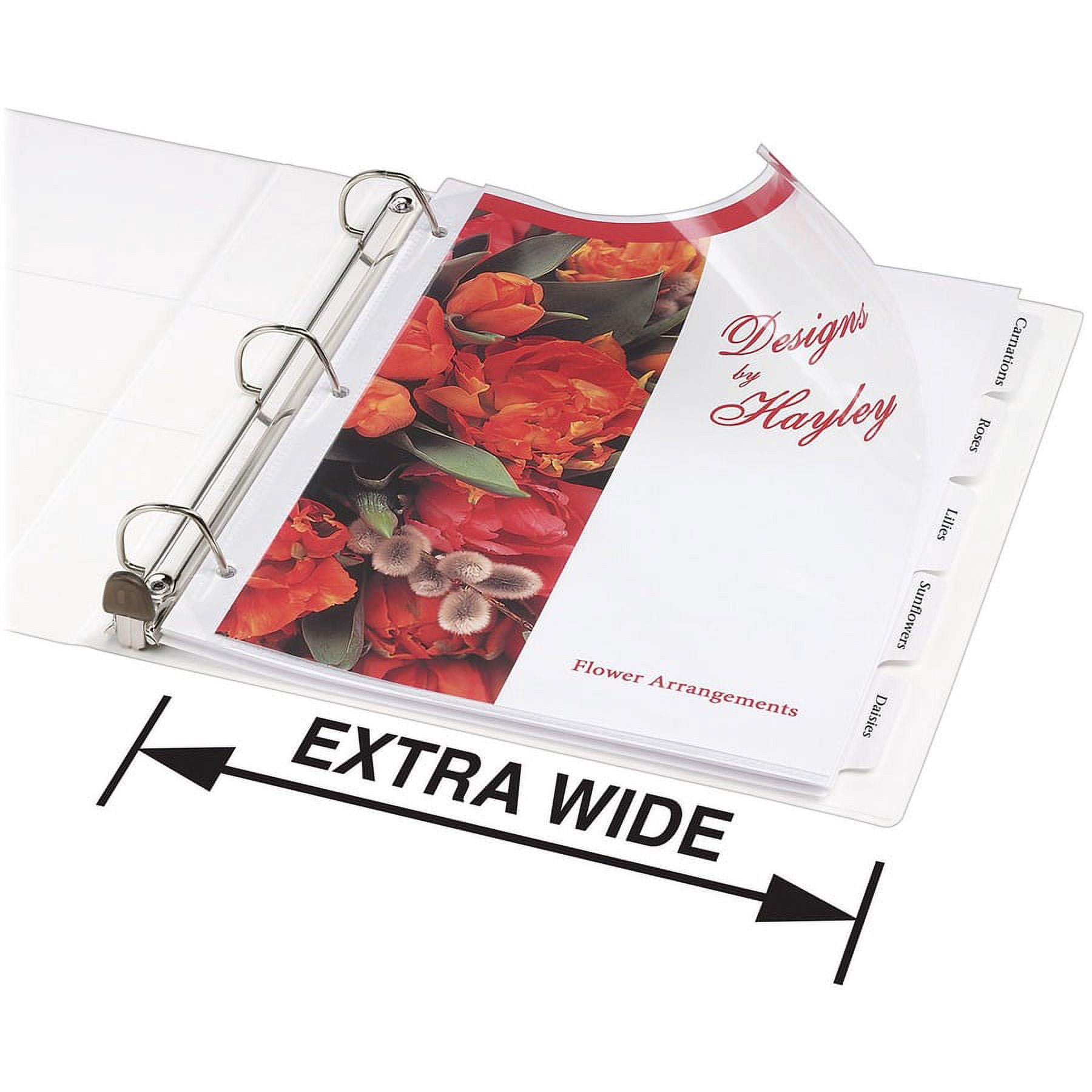 Avery�� Extra-Wide Heavy-Duty View Binder with One Touch EZD Rings