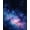 Blue, Pattern 10, variant on ODIKA 4' x 6' Machine Washable Non-Slip Area Rug, Cosmic Planet High Traffic Rug, Blue, 641