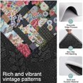 thumbnail image 3 of Pioneer Flower Floral Print Pattern Kitchen Rugs Sets Of 3,Kitchen Runner Rugs Non Skid Washable,Decorative Kitchen Floor Mats for Kitchen,Sink,Laundry,17"x30"+ 17"x47" + 17"x59", 3 of 6