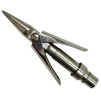 Palantic Spearfishing 3.5" Twin Double Wing 6mm Spear Tip w/ Keeper