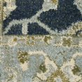 thumbnail image 3 of Style Haven  Bassel Center Medallion Teal Blue/ Ivory Indoor Area Rug 7' 10" x 10', 3 of 5